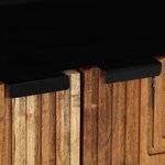 vidaXL Buffet avec étagère Marron 60 x 33 x 75 cm Bois d'acacia massif