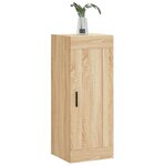 vidaXL Armoire murale chêne sonoma 34 5x34x90 cm bois d'ingénierie