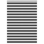 vidaXL Store zèbre noir 165x230 cm largeur du tissu 160 9 cm polyester