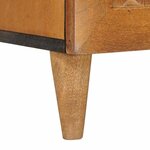 vidaXL Cabinet de salle de bain Marron clair 62 x 33 x 58 cm