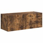 vidaXL Ensemble meuble TV 6 Pièces Chêne fumé Bois d'ingénierie