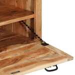 vidaXL Banc de rangement de chaussures 85x40x45cm Bois d'acacia massif