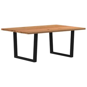 vidaXL Table à manger 180x120x74 cm bois de chêne massif rectangulaire