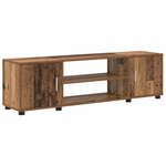 vidaXL Ensemble meuble TV 4 Pièces Bois Ancien Bois d'ingénierie