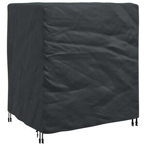 vidaXL Housse pour meubles Uni Noir 116 x 100 x 120 cm 600D