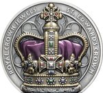 Pièce de monnaie en Argent 5 Dollars g 62.2 (2 oz) Millésime 2026 ST EDWARDS CROWN