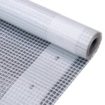 vidaXL Bâche Leno 260 g/m² 4 x 20 m Blanc