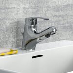 EISL Mitigeur de lavabo avec douchette extractible VICO chrome