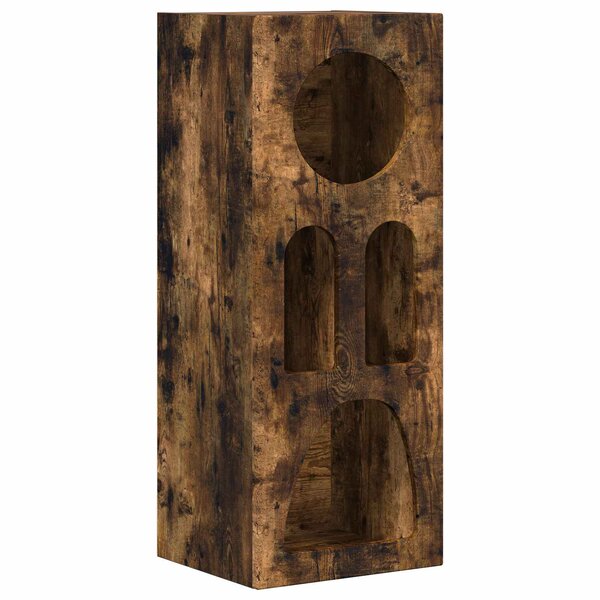 vidaXL Buffet Chêne fumé 40 x 35 x 100.5 cm Bois d'ingénierie