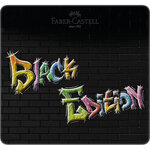 Crayon de couleur black edition  étui de 24 faber-castell