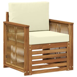 vidaXL Sofa de milieu extérieur Naturel