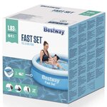 Bestway Piscine gonflable Fast Set Rond 183x51 cm Bleu