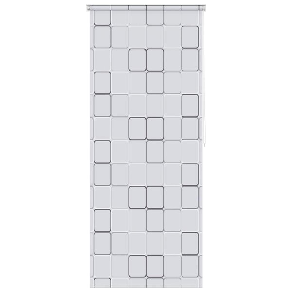 vidaXL Store roulant de douche 100x240 cm Carré