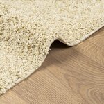 vidaXL Tapis shaggy PAMPLONA poils longs moderne doré 200x280 cm