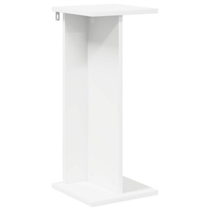 vidaXL Support de Plante Blanc 25 x 25 5 x 60 5 cm Bois d'ingénierie