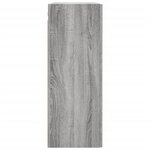 vidaXL Armoire murale sonoma gris 69 5x34x90 cm