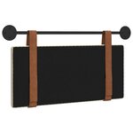 vidaXL Tête de lit suspendue Crème PU antique