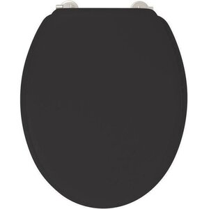 Abattant duplo noir - poudre de bambou