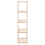 vidaXL Étagères de rangement à 5 niveaux 3 Pièces 80x38x170 cm Pin 250 kg