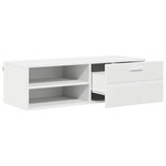 vidaXL Cabinet en Bois Blanc 100 5 x 39 x 30 cm Bois d'ingénierie