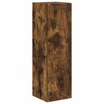 vidaXL Ensemble meuble TV 4 Pièces Chêne fumé Bois d'ingénierie