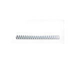 Paquet de 100 CombBind Peignes de reliure blanc 6 mm GBC