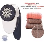 Rasoir anti-bouloches CALOR Large tete de rasages  4 hauteurs  Sans fil - Blanc
