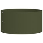 vidaXL Pot de Plantes Vert Olive Vert olive Plastique Moyen Jardinières