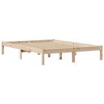 vidaXL Cadre de lit sans matelas 160x200 cm bois massif de pin