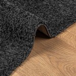 vidaXL Tapis shaggy PAMPLONA poils longs moderne anthracite 200x280 cm