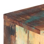 vidaXL Bureau 118x48x75 cm Bois de récupération massif
