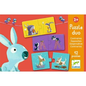 Djeco DJ08162 - Puzzle Duo Contraire