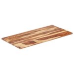 vidaXL Dessus de table bois massif d'acacia 25-27 mm 60x100 cm