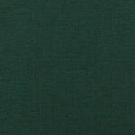 vidaXL Fauteuil de massage Vert foncé Tissu