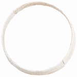 vidaXL Collier de sapin de Noël Blanc 90 x 90 x 28 cm Jacinthe d'eau