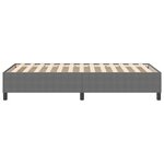 vidaXL Cadre de lit plateforme Gris clair 90 x 200 cm