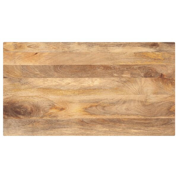 vidaXL Dessus de table 100x50x3 8cm rectangulaire bois massif manguier