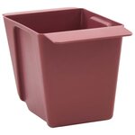 vidaXL Caisses à fleurs pour palettes Euro 24 pc Marron Polypropylène