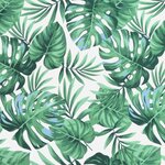 vidaXL Coussins de palette lot de 5 motif de feuilles tissu