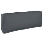 vidaXL Ensemble de Canapés avec coussin Anthracite 120 x 92 x 69 cm