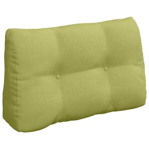 vidaXL Coussin de Dos Vert clair 80 x 24 x 50 cm tissu