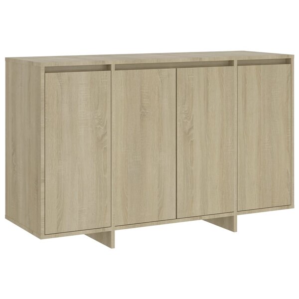 vidaXL Buffet chêne sonoma 120x41x75 cm bois d'ingénierie