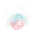 Veilleuse bébé à projecteur multicolore Projecto Lampe - Rose