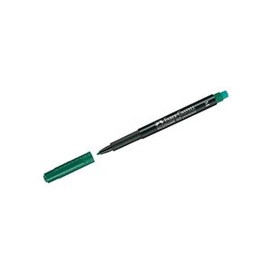 Marqueur CD/DVD MULTIMARK Permanent Pte Moyenne Vert FABER-CASTELL