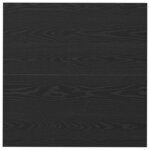 vidaXL Table basse Chêne noir 80 x 80 x 40 cm Bois d'ingénierie