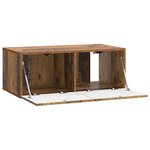 vidaXL Meuble TV mural Bois ancien 78 5 x 41 x 30 cm Bois d'ingénierie