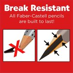 Blister de 2 crayons jumbo grip faber-castell