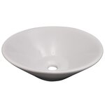 vidaXL Meuble de salle de bain 9 Pièces avec lavabo et robinet Beige