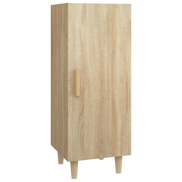 vidaXL Buffet Chêne sonoma 34 5x34x90 cm Bois d'ingénierie