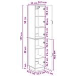 vidaXL Ensemble de Meubles 2 Pièces Chêne artisanal Bois d'ingénierie